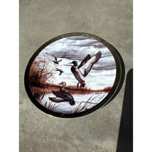 Camp Creek Joseph Hautman "Moving On" Duck Wildlife Collector Plate 2002